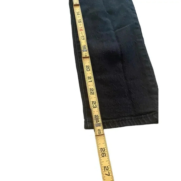 Levi's Premium Black Wedgie Straight 5-Pocket Design Pants Size 24 - Picture 6 of 10